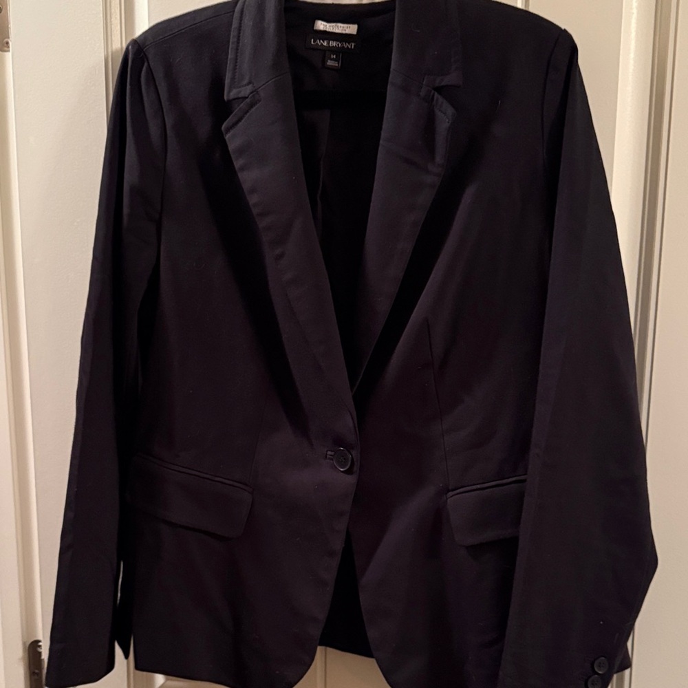 Lane Bryant Midnight Black Suit Jacket